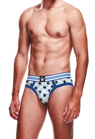 Prowler Blue Paw Brief Blue White