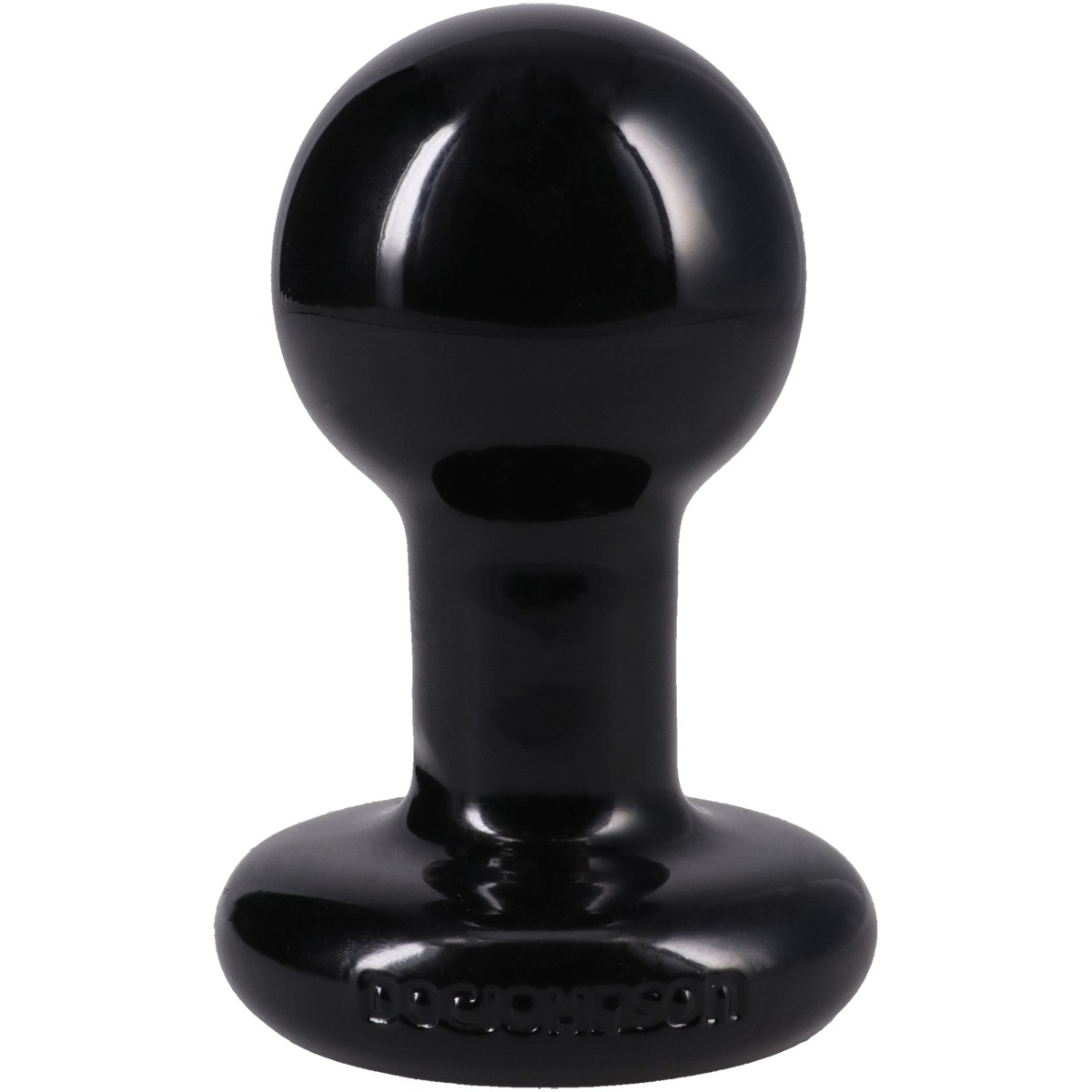 The Classic Round Butt Plug Small Black - Doc Johnson - Anal Play - adult product at KS Store