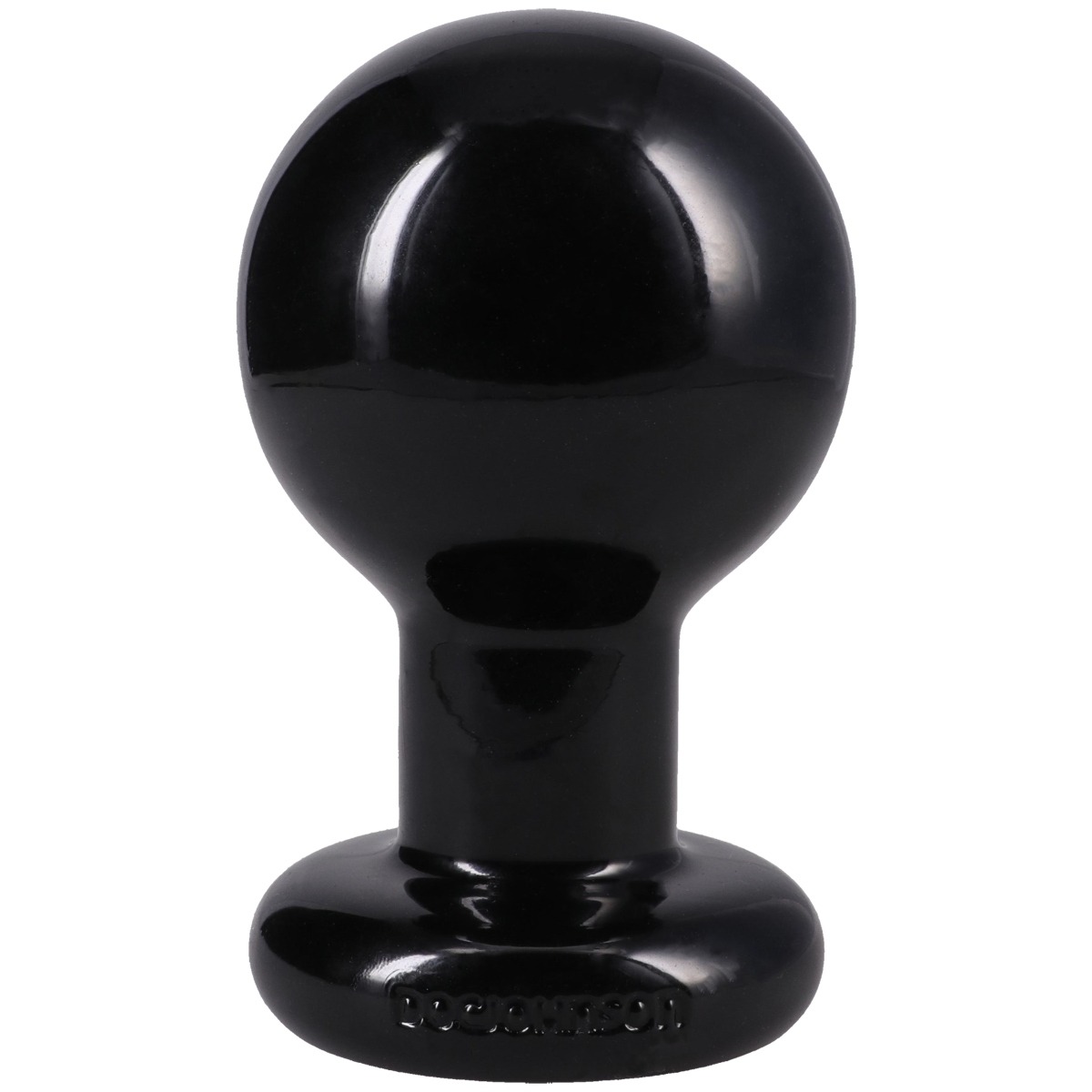 The Classic Round Butt Plug Small Black - Doc Johnson - Anal Play - adult product at KS Store