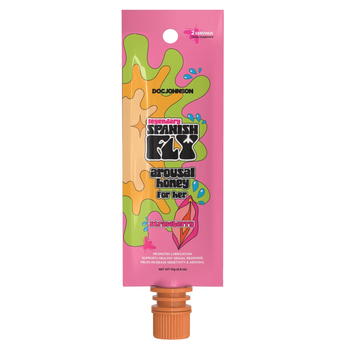 Spanish Fly Honey For Her Arousal Honey 12 Pack Display Strawberry - Spanish Fly - General - adult product at KS Store