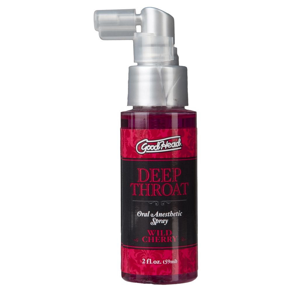 Goodhead Deep Throat Spray Cherry Transparent 2oz - Goodhead - General - adult product at KS Store