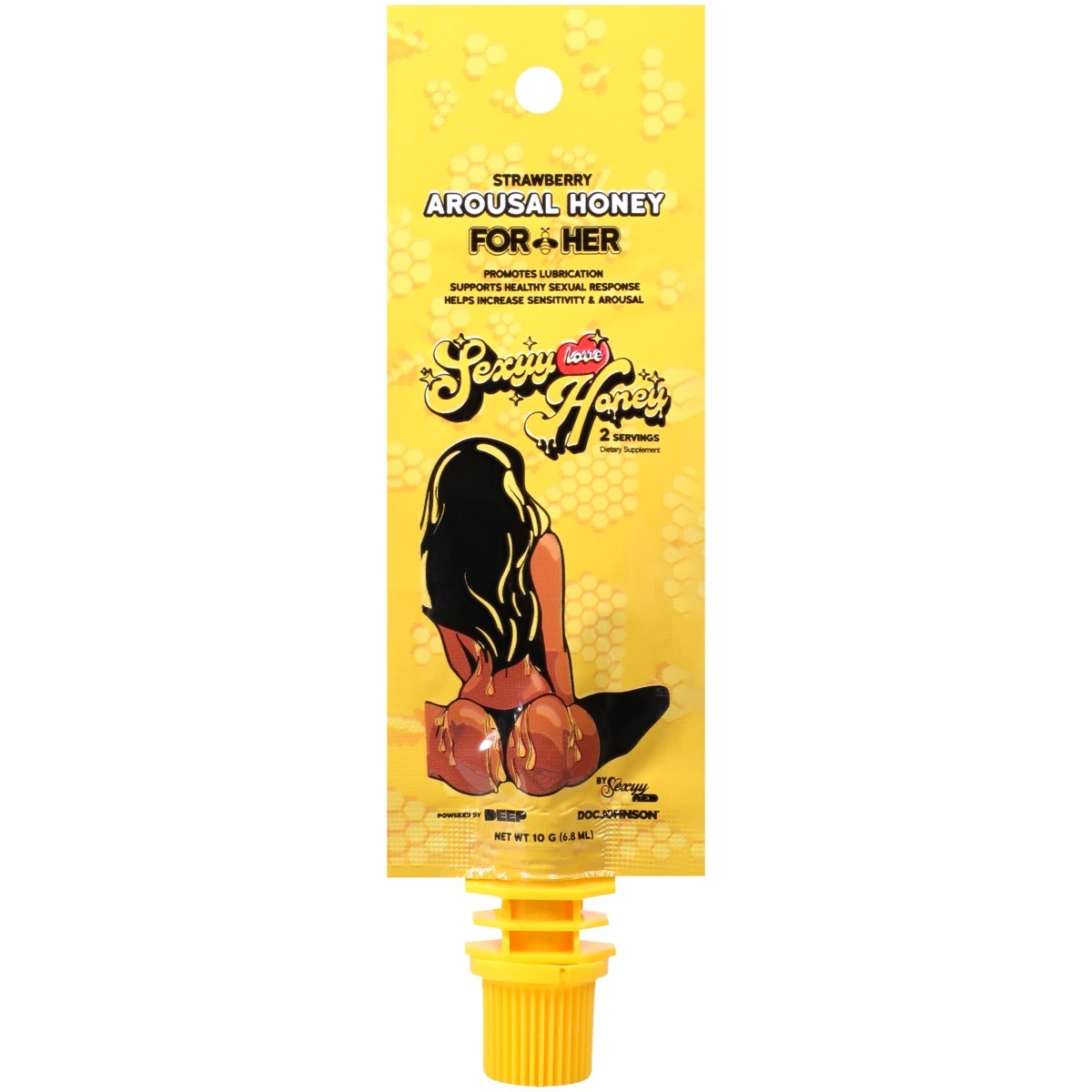 Sexyy Red Hers Honey Arousal Honey 10g per pack - 2 servings (BULK) Strawberry - Sexyy Red - General - adult product at KS Store