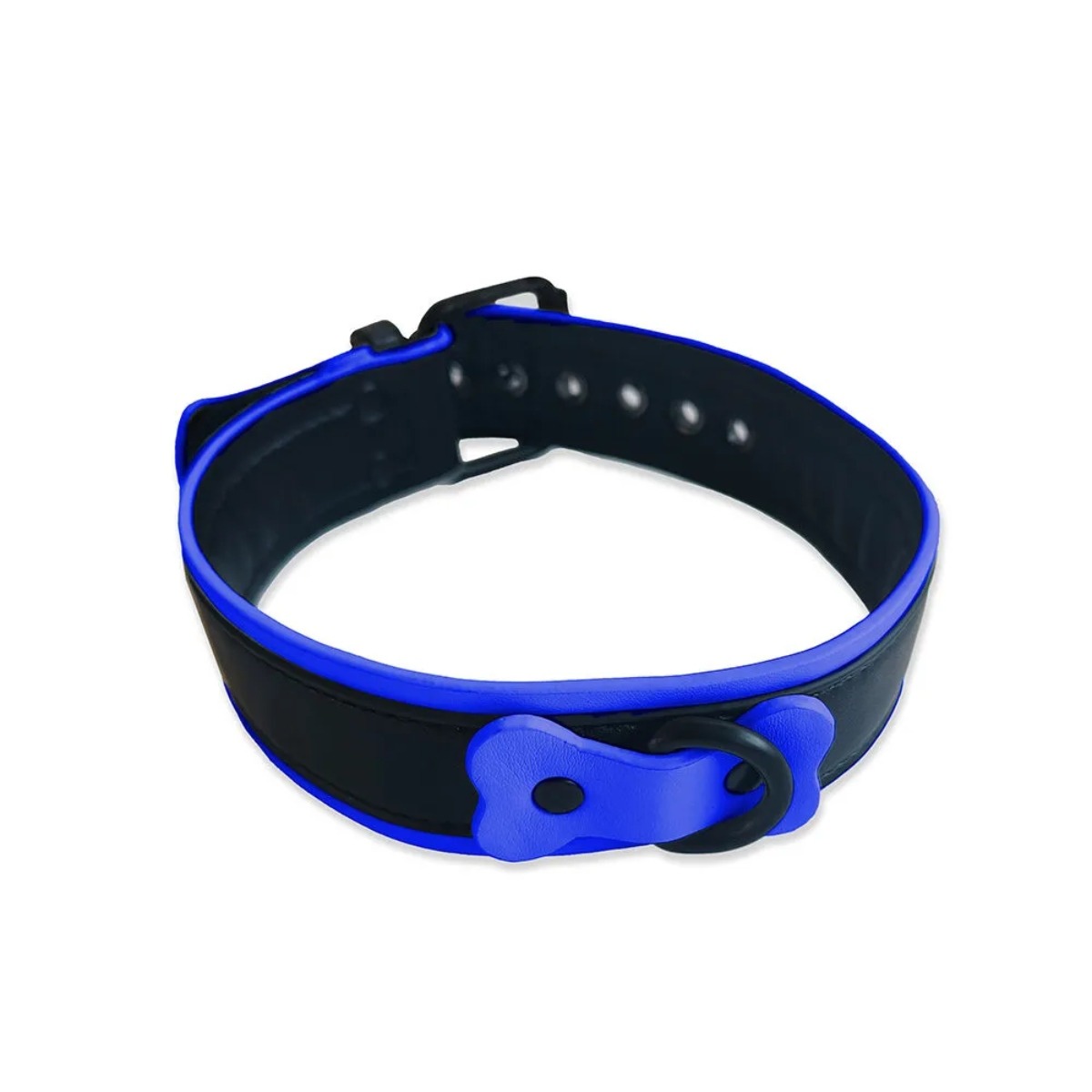 Brutus Vegan Puppy Collar Black Blue - BRUTUS - Impact & Sensory - adult product at KS Store