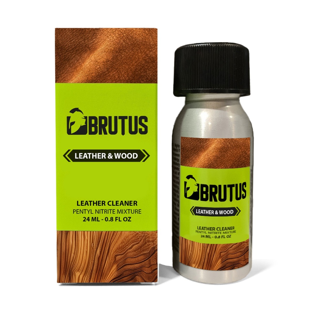 Brutus Leather & Wood 24ml - BRUTUS - General - adult product at KS Store