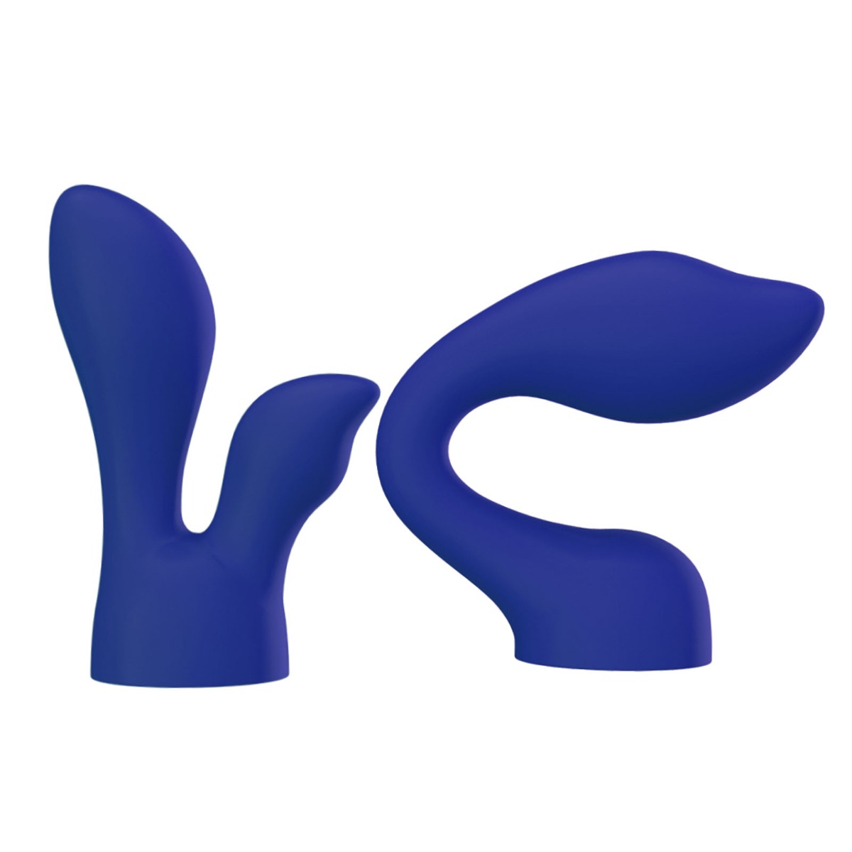 PALMSENSUAL Accessories - 2 Silicone Head - Blue - Palm Power - Massage - adult product at KS Store