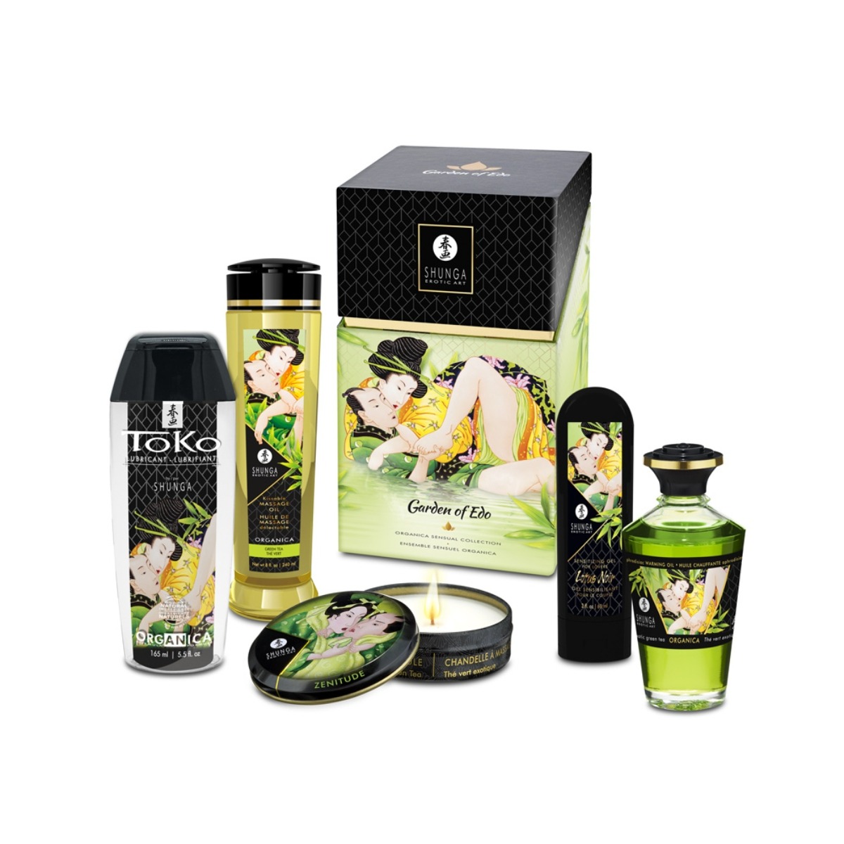 Shunga Luxury Gift Set Garden of Edo - Shunga - Massage - adult product at KS Store