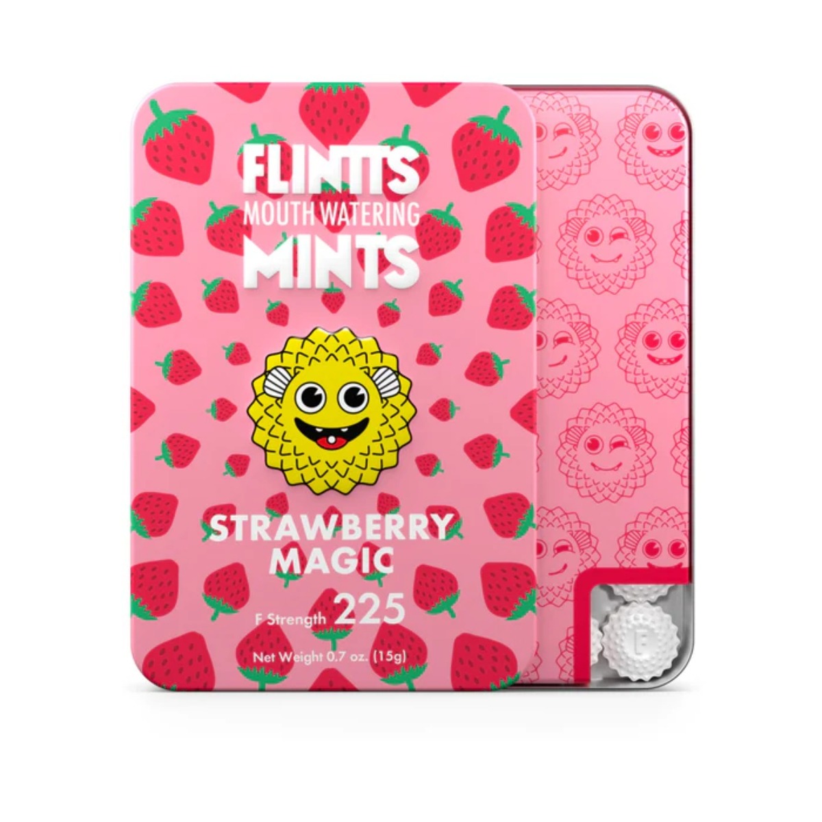 Flintts Mints Strawberry Magic F Strength 225 - Flintts Mints - General - adult product at KS Store