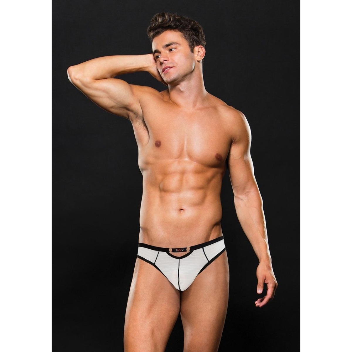 Envy Express Yourself Brief White ML - Envy - Lingerie & Underwear - adult product at KS Store