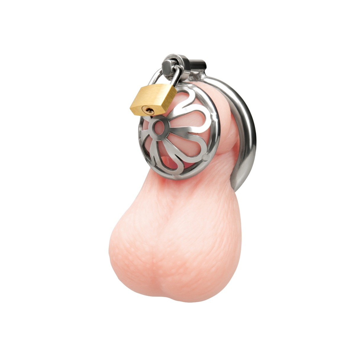 Blueline Stainless Steel Turtle Head Chastity Cage - Blue Line - Lingerie & Underwear - adult product at KS Store