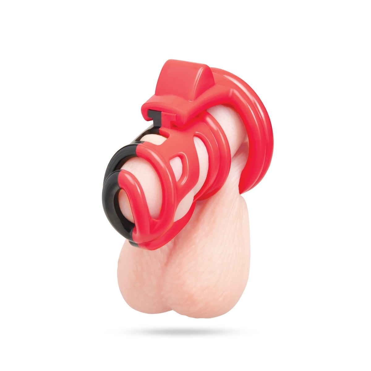Blueline Red Zone 2inch Cock Shackle Chastity Cage - Blue Line - Lingerie & Underwear - adult product at KS Store
