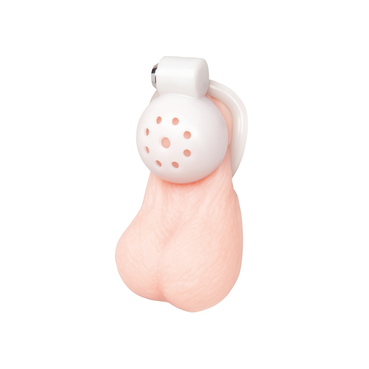 Glow In The Dark Micro Mini Cock Chastity Cage - Blue Line - Lingerie & Underwear - adult product at KS Store