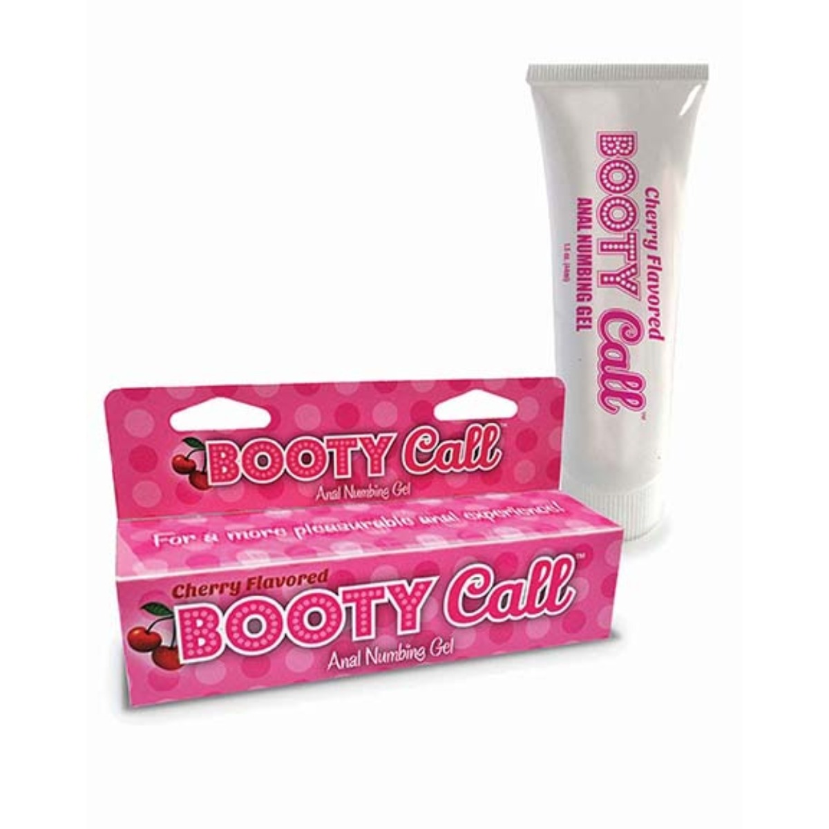 Booty Call Anal Numbing Gel Cherry 1.5oz - Little Genie - Gags - adult product at KS Store