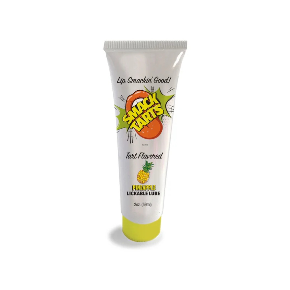 Smack Tarts Lickable Lube Sour Pineapple 2oz - Smack - Lubricants - adult product at KS Store