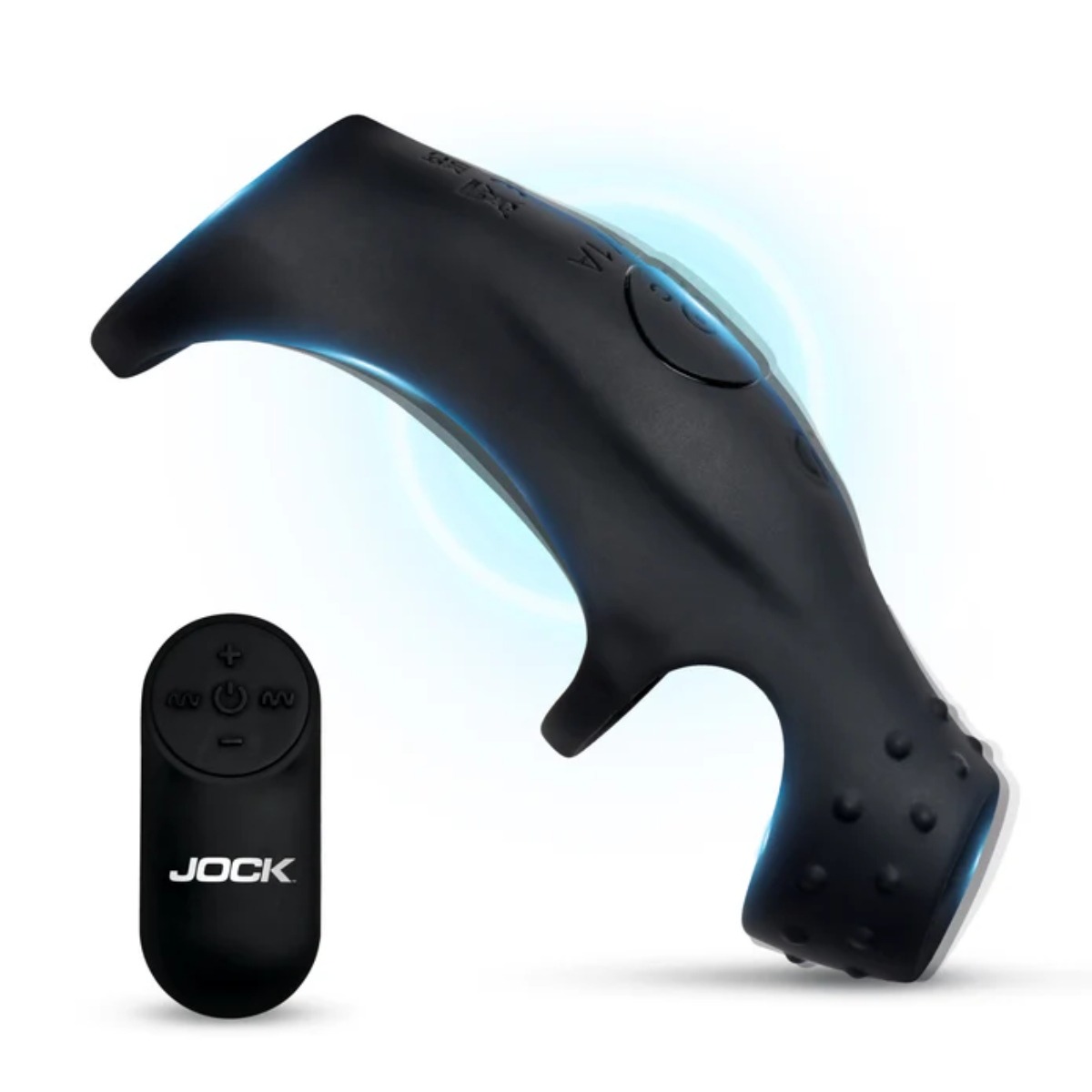 Rush Vibrating Penis Sleeve C Ring With Remote - JOCK - Lingerie & Underwear - adult product at KS Store