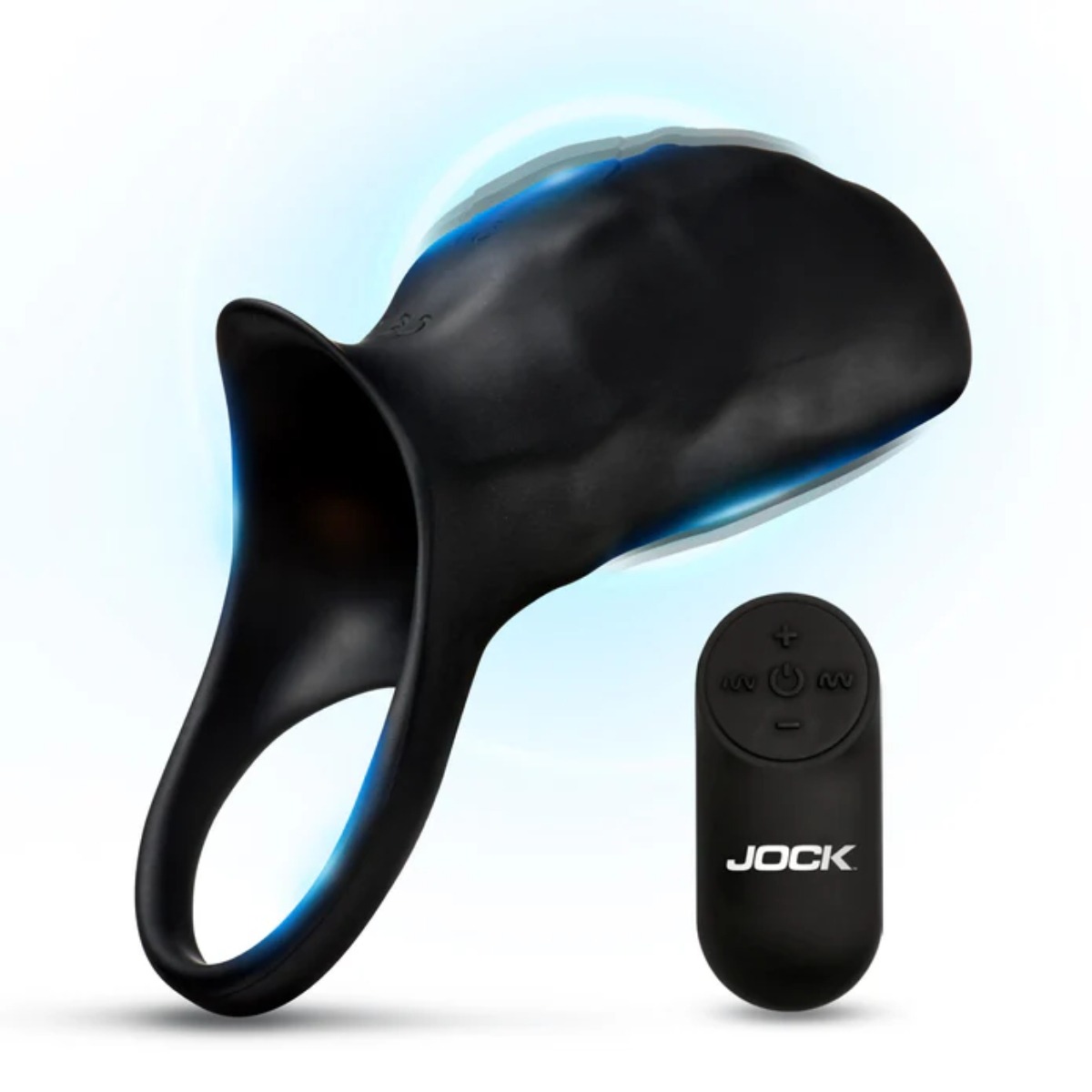 Surge Vibrating Penis Sleeve C Ring With Remote - JOCK - Lingerie & Underwear - adult product at KS Store