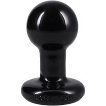 The Classic Round Butt Plug Small Black