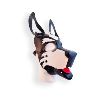 BRUTUS Vegan Pup Hood Black-White