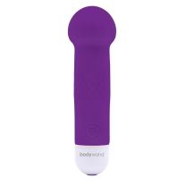 Bodywand Neon Mini Vibe Pocket Wand Vibrator Purple