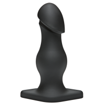 TitanMen The Rumpy Cushioned Plug Black (6.5")