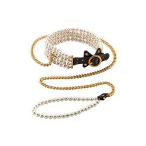 Guilty Pleasure Allure Luminious Pearl Leash and Collar