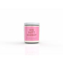 Strike & Burn Big Butt Energy Coconut, Bamboo, and Hibiscus Candle