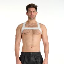 Prowler RED Sports Harness White L/XL