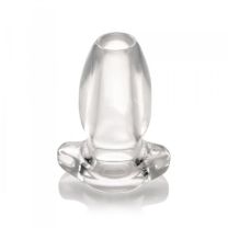 Master Series Gape Glory Clear Hollow Anal Plug Small