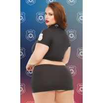 Baci Badge Of Desire 4 Piece Police Costume Set QS