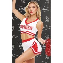 Baci Game day Hottie 4 Piece Cheerleader Costume OS