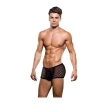 Envy Modern Fishnet Trunk Black