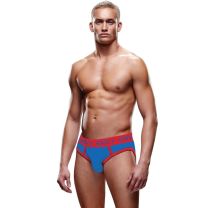 Envy Solid Jock Blue Red LXL