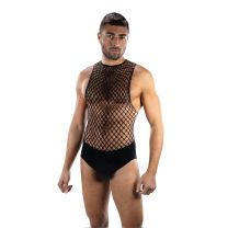 Envy Full Effect Fishnet 2 Piece Set Black
