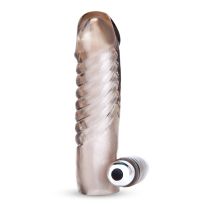 Blueline 5.25inch Vibrating Penis Enhancing Sleeve Extension
