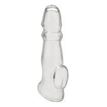 Blue Line 6.75inch Girthy Penis Enhancing Sleeve Extension