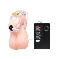 Blueline Electroshock 1.75inch Acrylic See Through Chastity Cock Cage