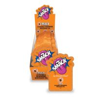 Smack Lickable Massage Oil 3ml Pouch Display Peach 36
