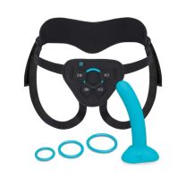 Every Body Strap On Harness Set With 6 Inch Silicone Dildo Peg