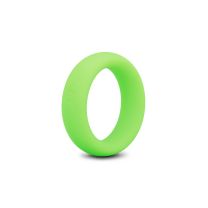 b-Vibe Snug Ring 45mm Snug Fit Silicone Cock Ring Green