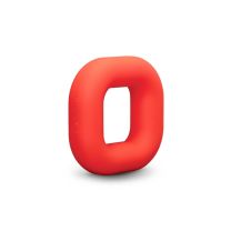 b-Vibe Flex Ring Bulk Silicone Cock Ring Red