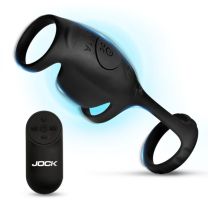 Jock Blitz Vibrating Penis Sleeve Cock Ring And Remote