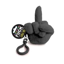 Fucks To Give, Twirly Bird Plushy, Black