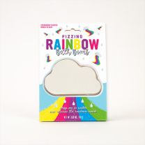 Fizzing Rainbow Bath Bomb
