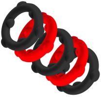 Gearheads 5 pack in Red/Black