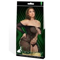 Lapdance Diamond Mesh Cutout Min Dress Glow In The Dark QS