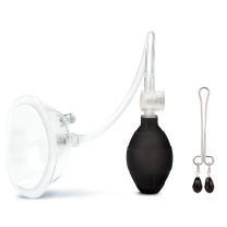 Lux Fetish Pussy Pump Clit Clamp Included
