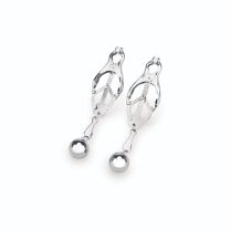 Me You Us Clover Nipple Clamp Silver