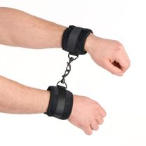 Me You Us Padded Velvet Wrist Cuffs