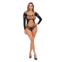 Me You Us Cut Out Lace Teddy