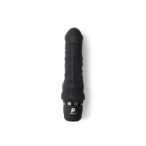 Powercocks 6"" Realistic Vibrator Black
