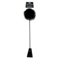 Fetish Fantasy Series Limited Edition Feather Crop - Black